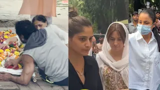 Shefali Jariwala Funeral: Inconsolable Parag Tyagi Gives Final Kiss To Actress; Shehnaaz Gill, Mahira Sharma, Aarti Singh Pay Last Respects