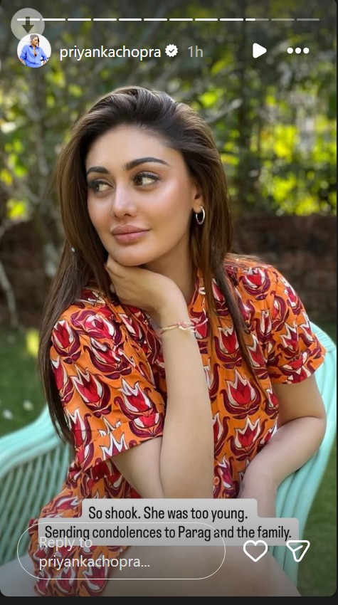 Priyanka Chopra on Shefali Jariwala Untimely Death