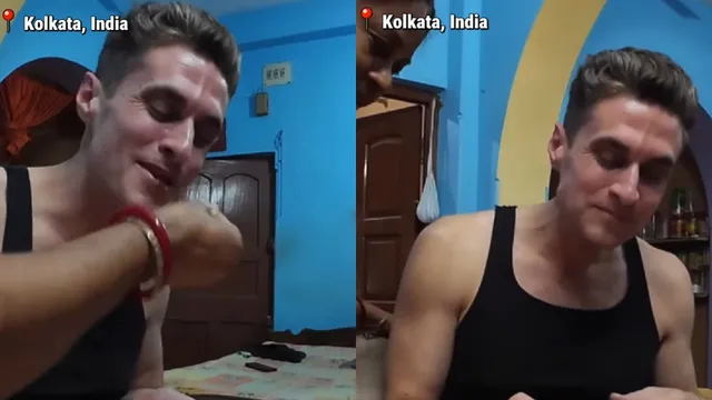 indian-mom-feeds-american-vlogger-with-her-hands-like-her-own-son-viral-video-captures-his-reaction