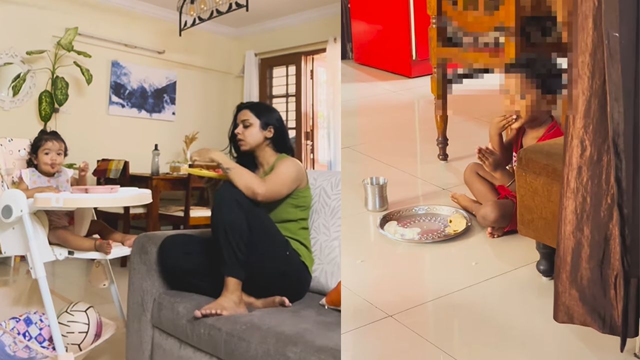 i-dont-practice-idiotic-things-bengaluru-mom-schools-internet-after-video-shows-househelps-son-eating-on-the-floor-viral