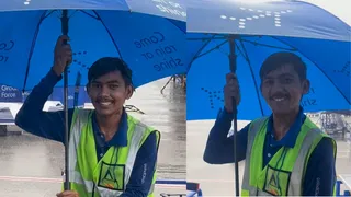 IndiGo Flight Attendant Calls Out Passenger For Leaving Crew Member Soaked After Taking Umbrella: ‘Money Can't Buy Manners’