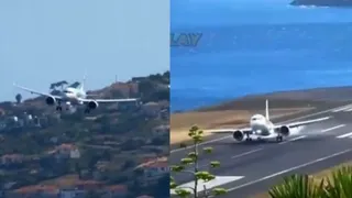 VIDEO: Plane Shakes, Sways And Bounces In Dangerous Landing At Madeira Airport