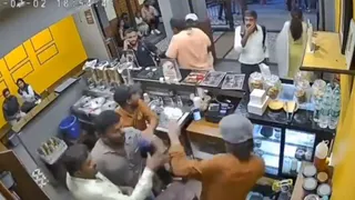 Men Beat Bengaluru Coffee Shop Worker After He Refuses To Give Extra Cup, Shocking CCTV Video Sparks Outrage