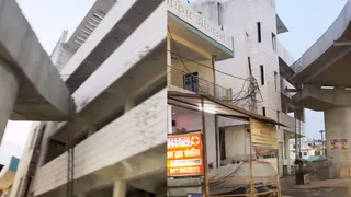 Lucknow’s Flyover Goes Straight Into Building Leaving People Shocked; Internet Calls It The 8th Wonder Of The World | Viral Video