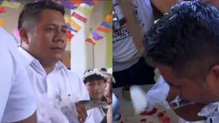 Mexican Mayor Marries Crocodile In 230-Year-Old Tradition To Bring Prosperity And Plenty Of Fish To The Sea | Viral Video