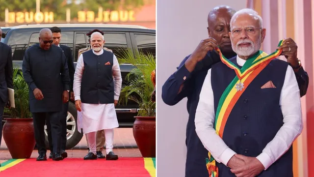 narendra-modi-ghana-visit-updates-indian-pm-gets-highest-national-honour-mous-signed-trade-doubled-upi-expansion