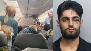 US Flight Shocker: Indian-Origin Man Says He Was 'Meditating' Before Choking Co-Passenger Mid-Air | Watch