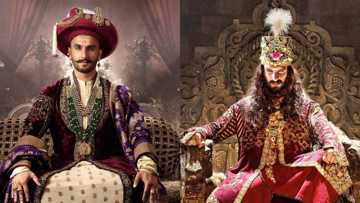 Ranveer singh as bajirao and khilji