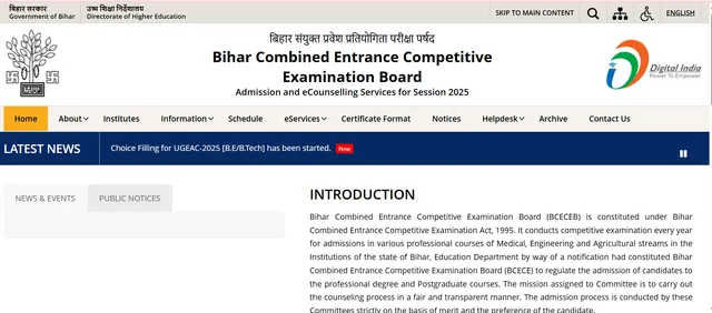 BCECE LE 2025 Counselling Dates OUT At bceceboard.bihar.gov.in  : BCECE Published Counselling Notice, Check Important Dates & How To Apply