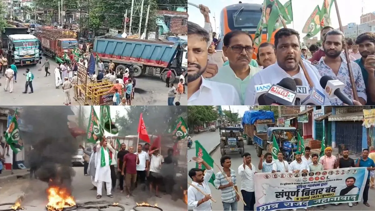 bihar-bandh-ec-electoral-roll-revision-rjd-congress-protest-bihar-assembly-polls-rahul-gandhi-tejashwi-yadav
