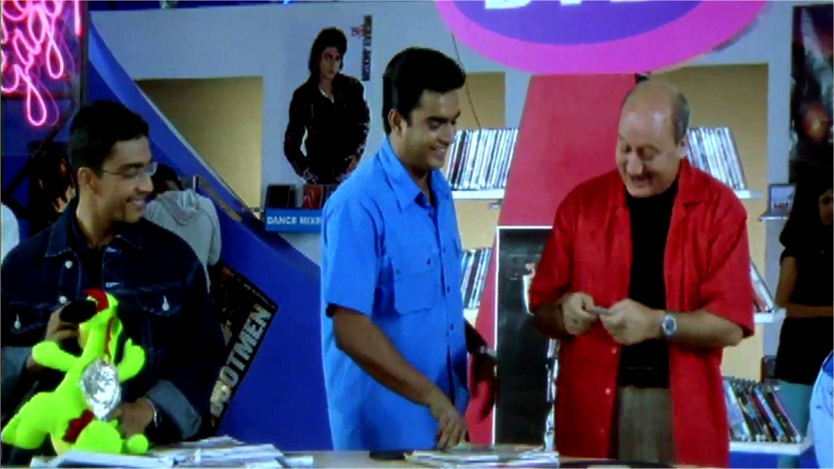 R Madhavan and Anupam Kher