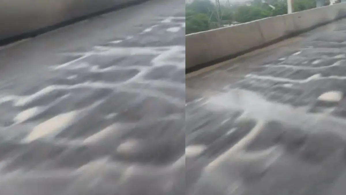 mumbais-newly-inaugurated-palava-flyover-termed-skidding-zone-as-netizens-flag-poor-condition-of-road-watch