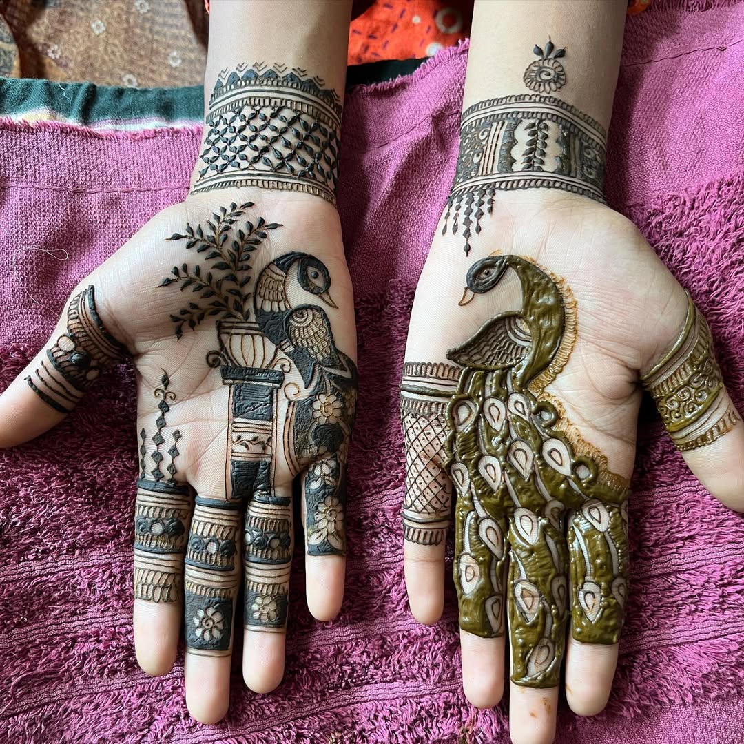 Peacock Mehendi