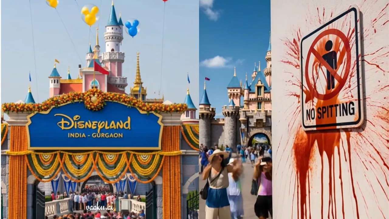 disneyland-in-india-ais-wild-imagination-shows-gurugram-park-with-spitting-visitors-missing-mickey-and-floor-picnics