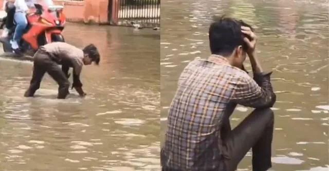 jaipur-man-loses-phone-on-flooded-road-his-emotional-outburst-melts-hearts-on-social-media-watch