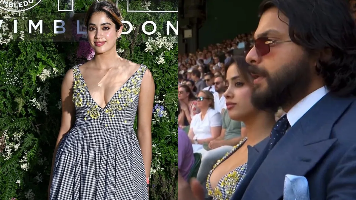 janhvi-kapoor-and-shikhar-pahariya-enjoy-wimbledon-semifinal-match-in-london-viral-photos