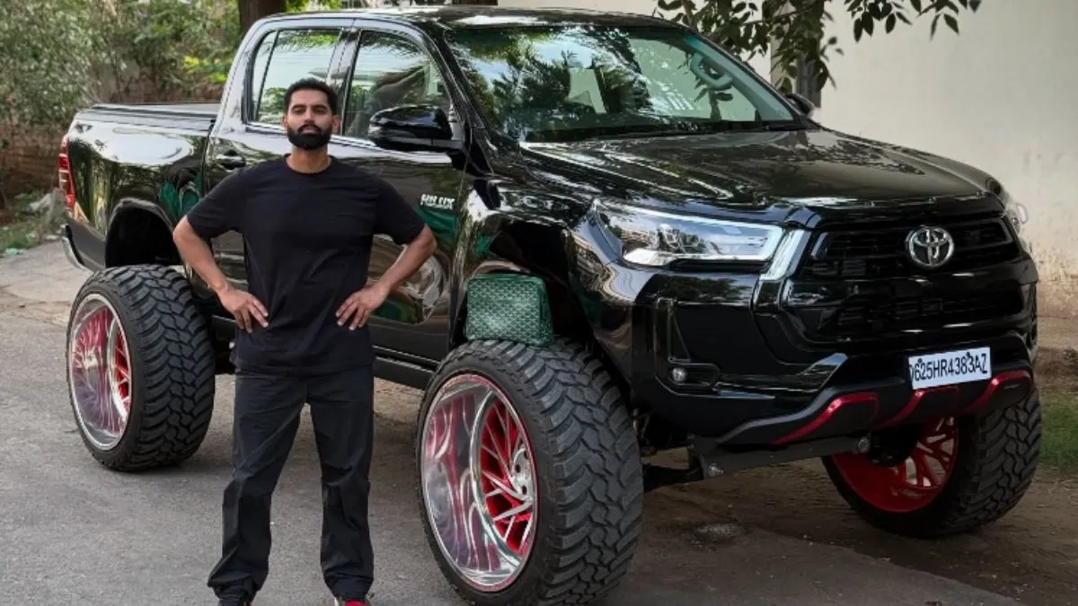 singer-parmish-verma-gets-lifted-toyota-hilux-pickup-truck-with-26-inch-wheels
