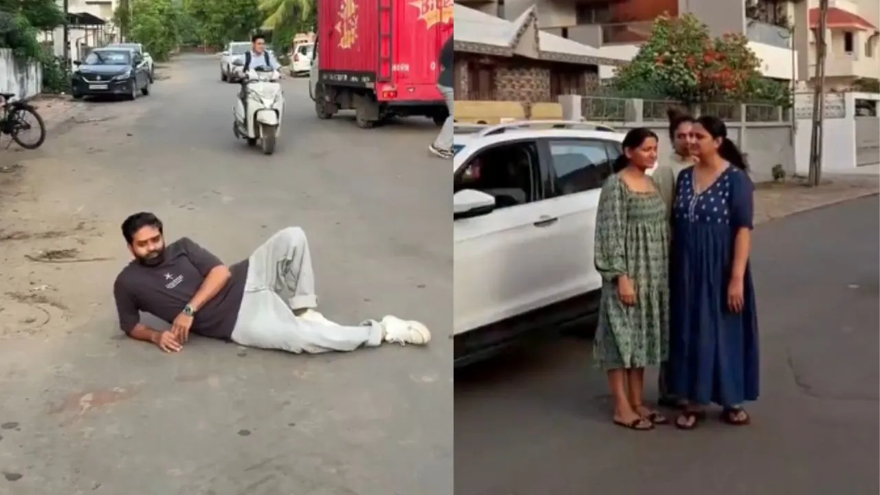 familys-funny-take-on-how-cows-chill-on-indian-roads-goes-viral-internet-cant-stop-laughing