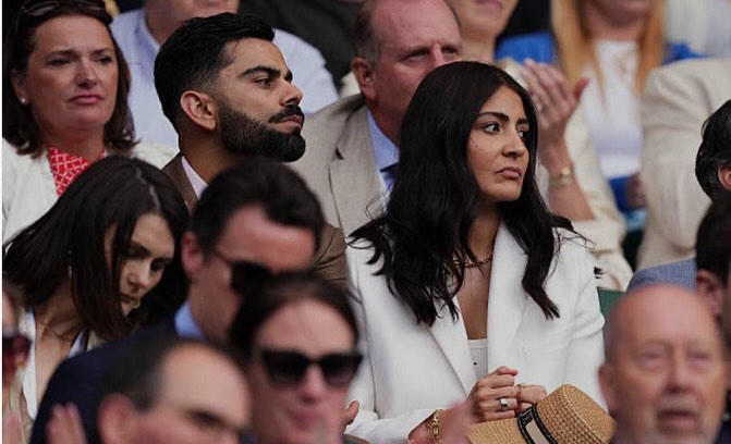 Anushka Sharma At Wimbledon 2025