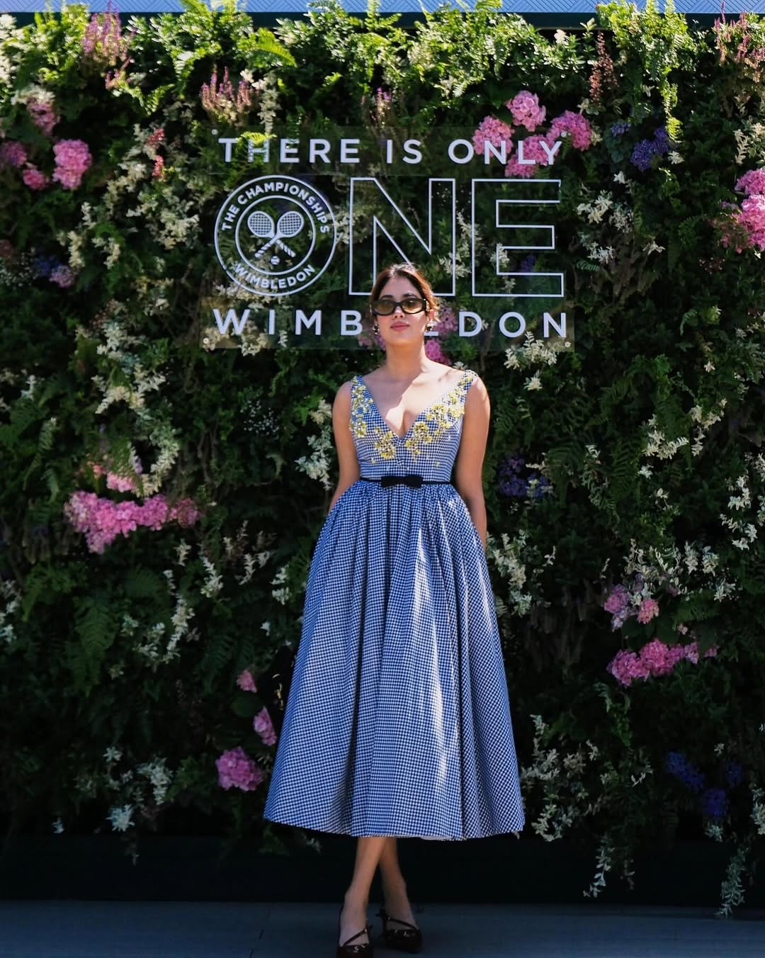 Janhvi Kapoor for At Wimbledon 2025
