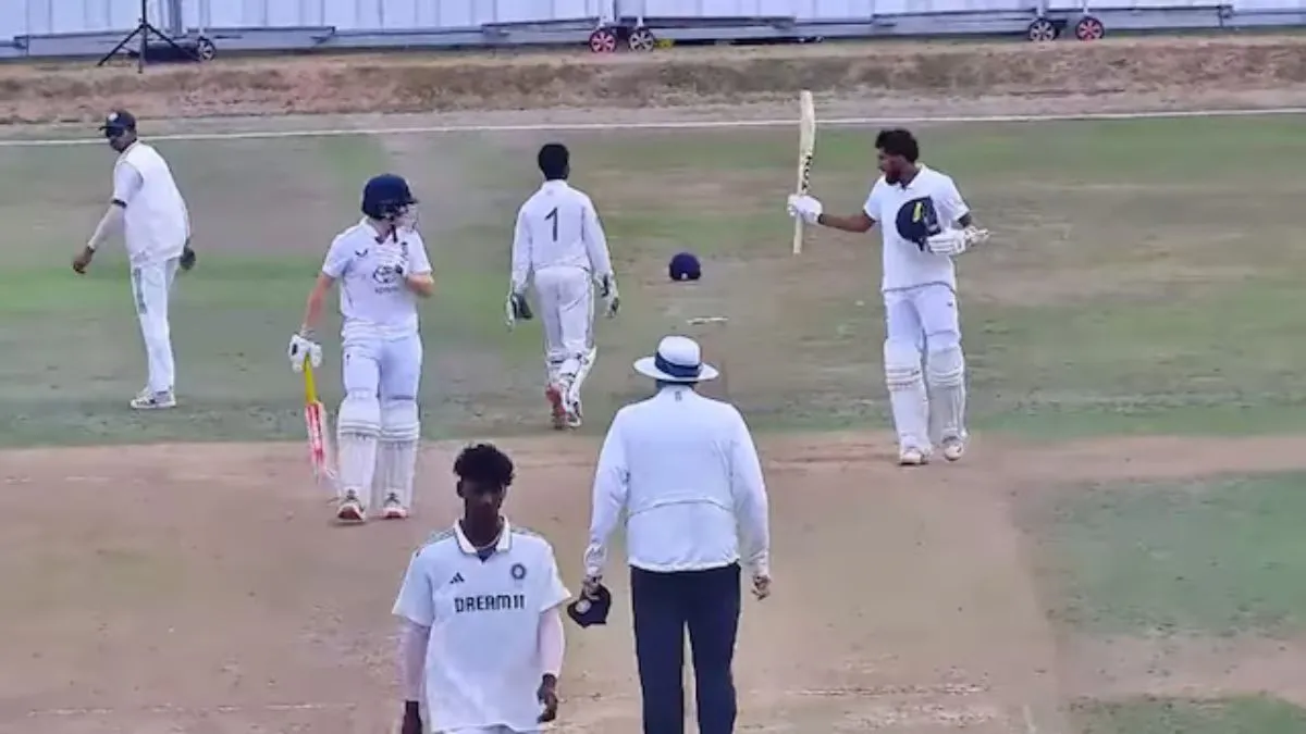 india-u19-national-cricket-team-vs-england-u19-national-cricket-team-match-scorecard-1st-youth-test-hamza-shaikhs-hundred-helps-england-u19-draw-match-against-india-u19