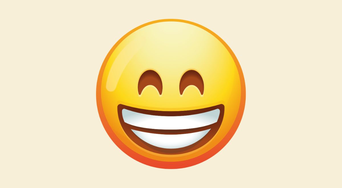 Beaming Face with Smiling Eyes Emoji