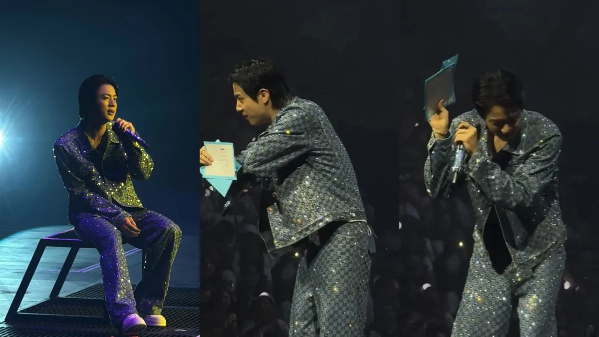 bts-jin-cutely-enacts-coldplay-cheating-couple-hugging-and-hiding-action-at-his-anaheim-concert