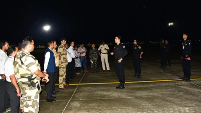 nsg-conducts-fullscale-counterhijacking-antiterrorism-exercise-at-kolkata-airport