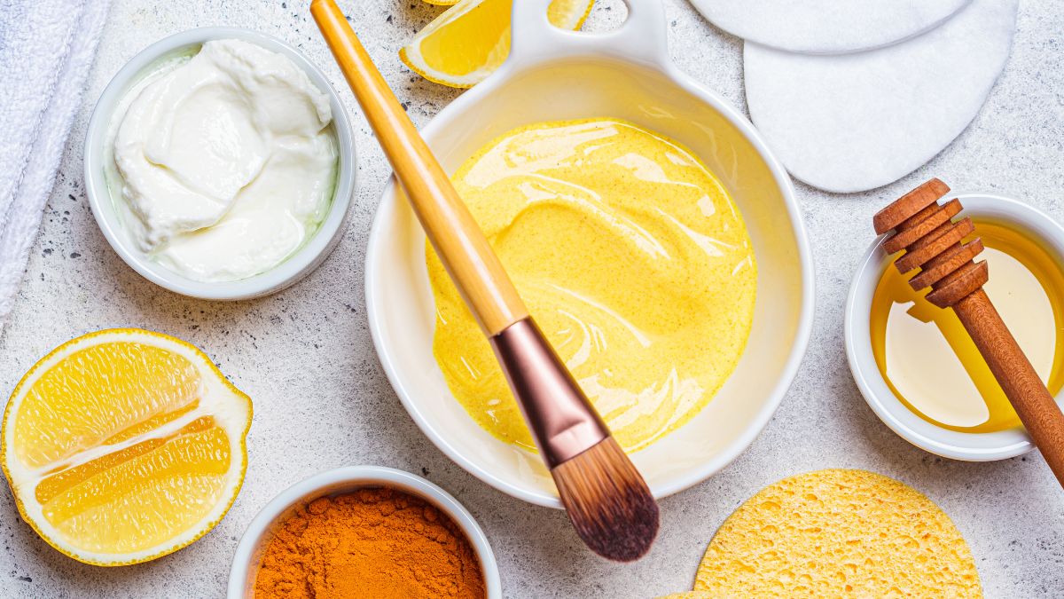 face mask from kitchen ingredients