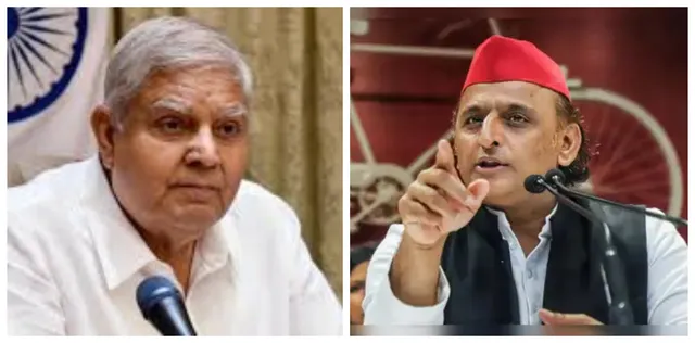 why-no-farewell-for-jagdeep-dhankhar-akhilesh-yadav-takes-jibe-at-bjp-over-vice-president-row