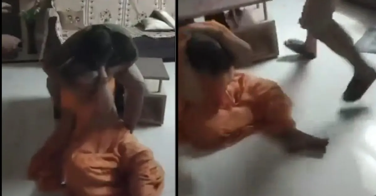 rajasthan-man-caught-on-video-brutally-attacking-elderly-mother-with-slippers-and-kicks-in-kota-arrested