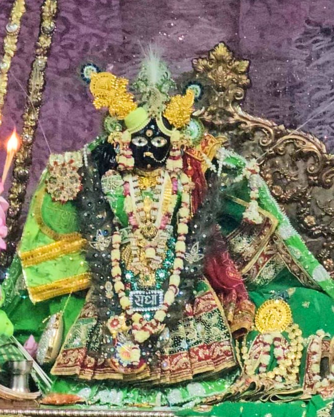 banke-bihari-ji-hariyali-teej-darshan