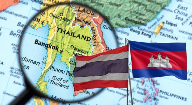 which-countries-share-a-border-with-cambodia-and-thailand