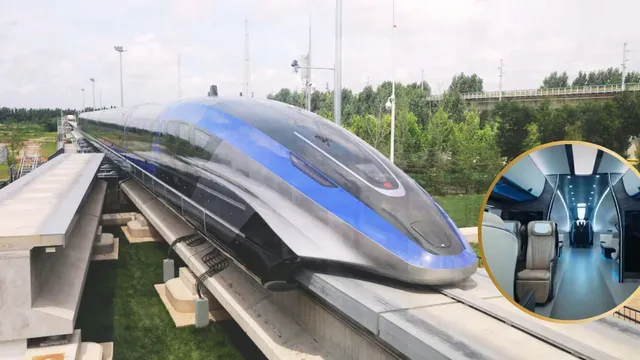 Is This The End Of Bullet Trains? China's Floating Train Maglev Hits ...