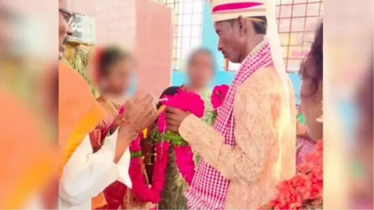 telangana-shocker-40yearold-teacher-marries-class-8-girl-case-filed-against-groom-and-priest-after-photo-goes-viral