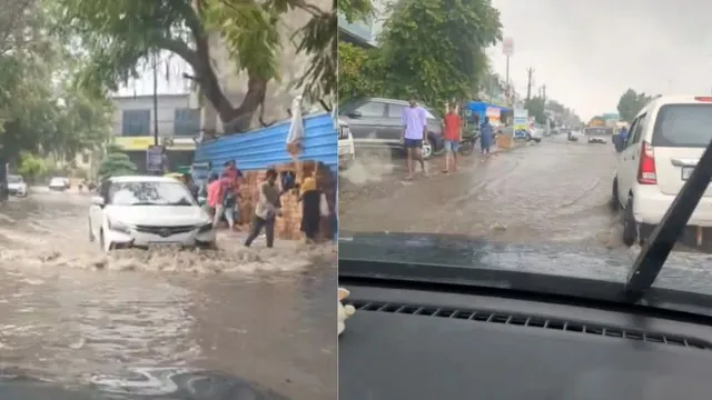 gurgaon-turns-into-mini-lake-after-just-40-minutes-of-rain-shocking-waterlogged-street-video-faces-backlash