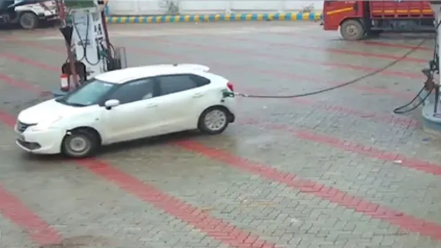 viral-video-hathras-man-creates-drama-at-petrol-pump-fills-tank-breaks-nozzle-and-runs-off-without-paying