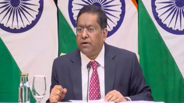 india-responds-to-trump-tariff-war-impact-on-india-us-relations-randhir-jaiswal-weekly-conference