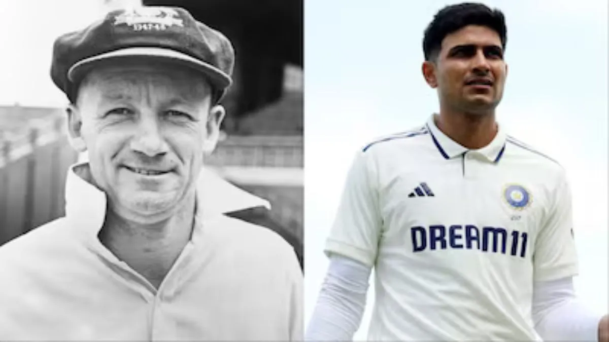 ind-vs-eng-5th-test-shubman-gill-just-68-runs-away-from-breaking-don-bradmans-record-of-becoming-highest-run-scorer-as-captain-during-a-test-series