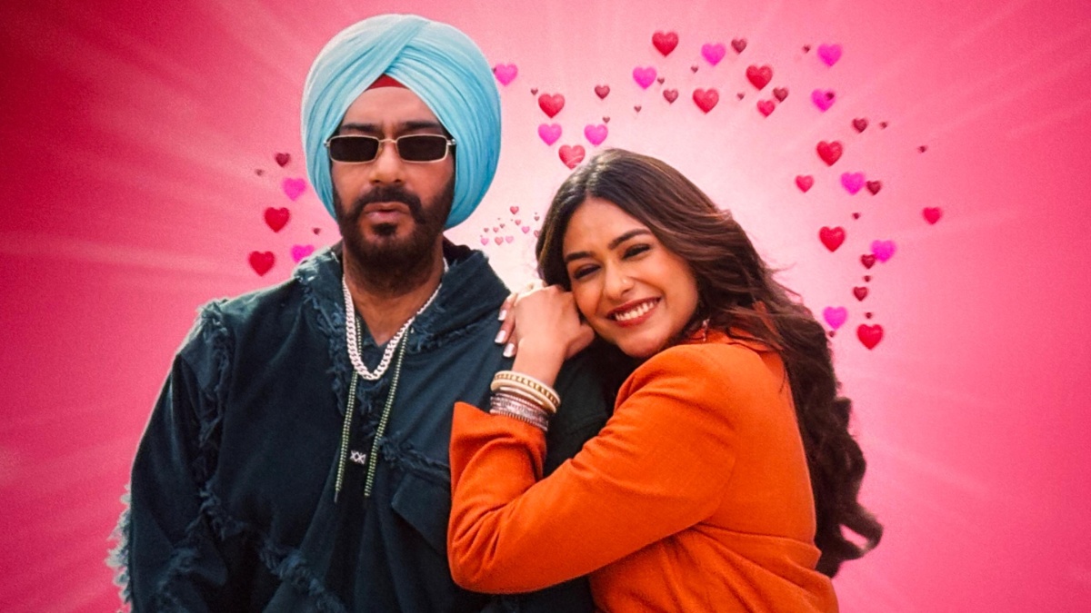 Ajay Devgn and Mrunal Thakur