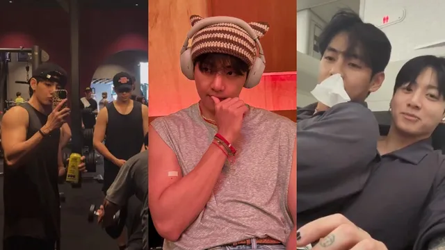 bts-v-shows-off-playful-side-with-jungkook-jimin-and-rm-leaves-army-in-frenzy-with-messy-life-update