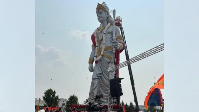 canada-inaugurates-north-americas-tallest-lord-ram-idol-at-mississauga-temple-video