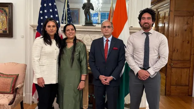 indian-ambassador-meets-us-intelligence-director-tulsi-gabbard-discusses-issues-of-mutual-interest