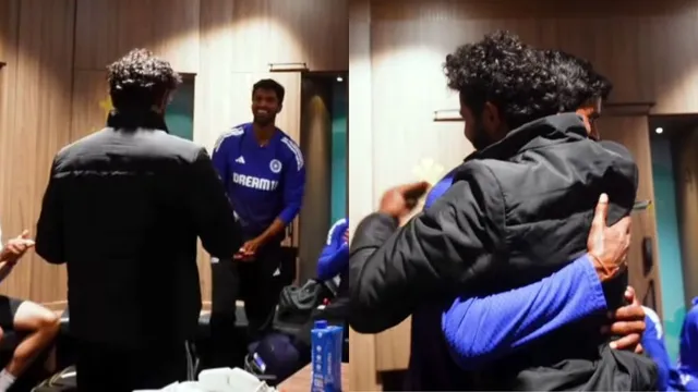 indian-cricket-team-washington-sundar-impact-player-of-the-series-award-dressing-room-bcci-video-eng-vs-ind-test-series-result-oval-test-updates