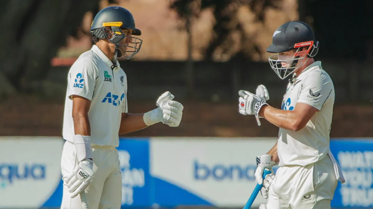 ZIM vs NZ: Rachin Ravindra, Henry Nicholls Pile On Pain For Zimbabwe As Blackcaps Finish Day 2 On 601/3