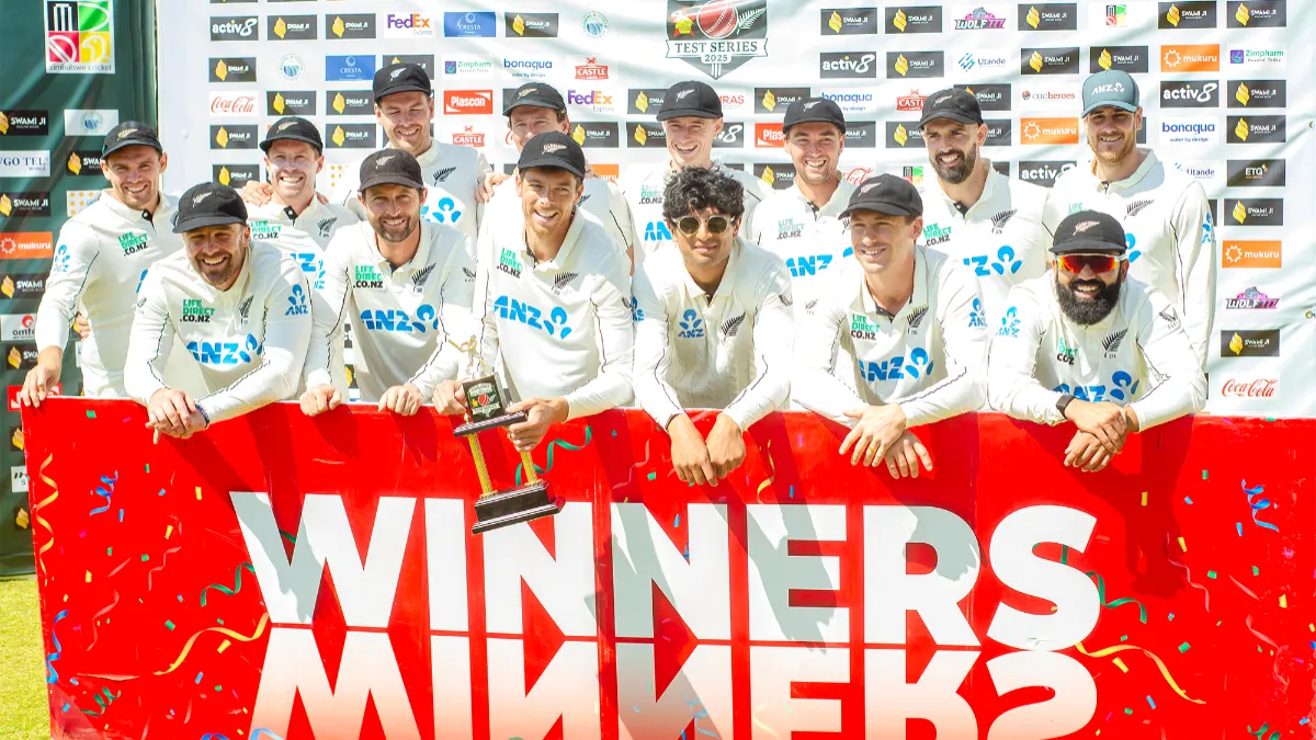 NZ vs ZIM: Zakary Foulkes Picks Nine Wickets As New Zealand Register Huge Win Over Zimbabwe In 2nd Test