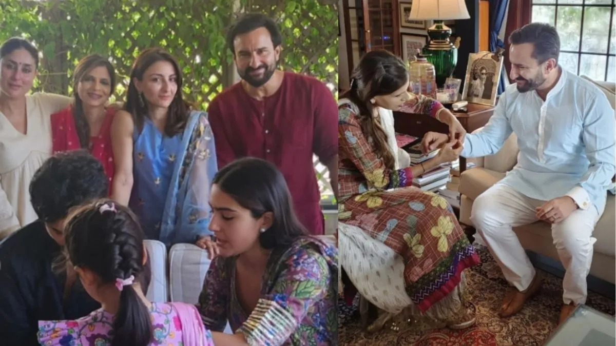 Khan Reksha Raksha Bandhan 2025: Saba Pataudi Shares Throwback Photos With Saif Ali ...