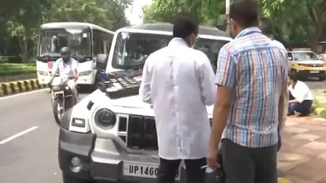 delhi-speeding-thar-kills-pedestrian-near-11-murti-road-drunk-driver-arrested