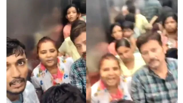 delhimeerut-rrts-corridor-22-trapped-in-lift-at-south-station-2-hospitalised-after-fainting-video