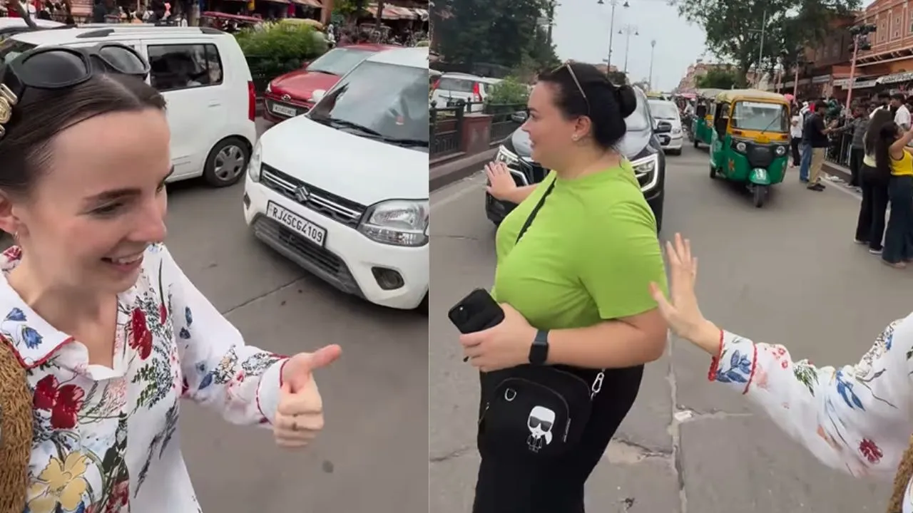 russian-woman-crosses-busy-road-in-true-indian-style-hilarious-video-leaves-internet-in-splits